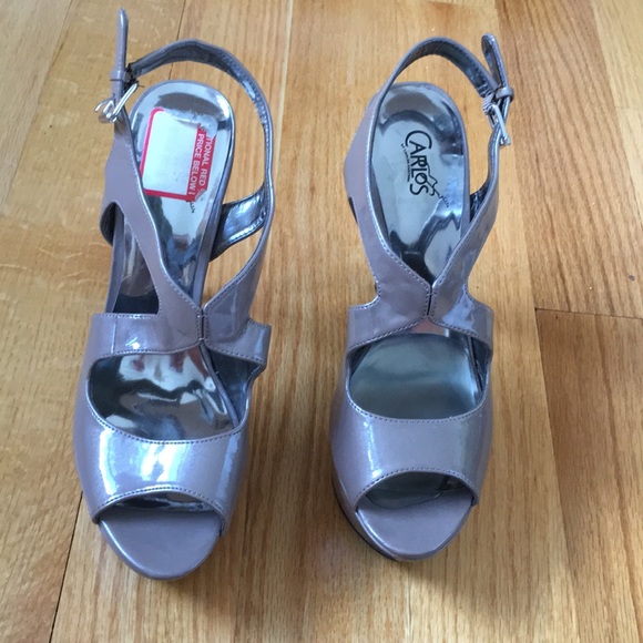 Carlos by Carlos Santana platform heels as 7.5 NWT - Picture 5 of 7